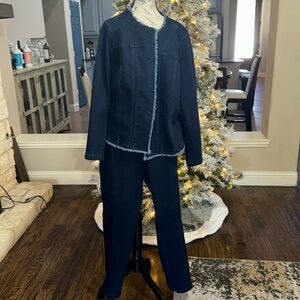 Kasper Denim Suit